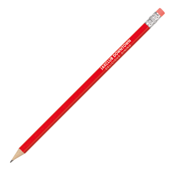 SABA Bleistift mit Radierer und geschliffener Spitze Peekay