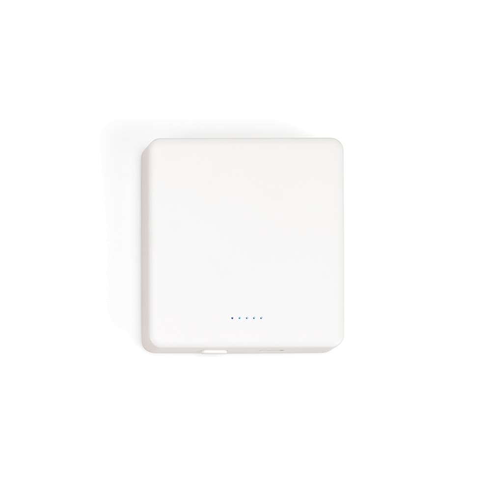 Mendel Powerbank aus rABS mit 5000 mAh. Magnetisches Laden