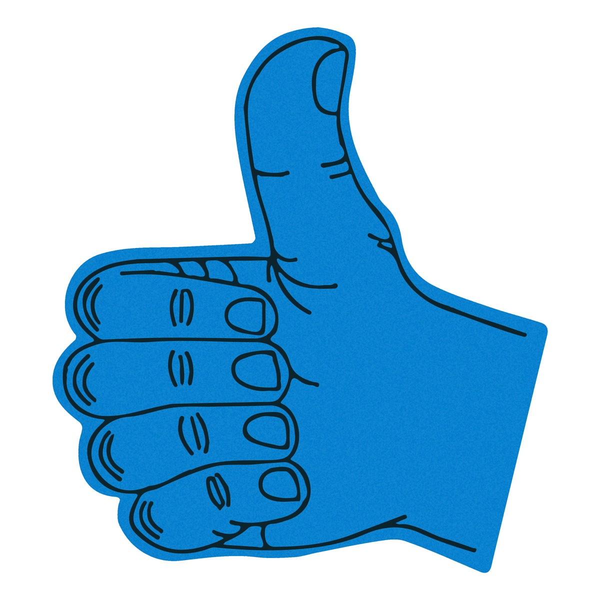 Winkehand aus Schaumstoff DAUMEN HOCH