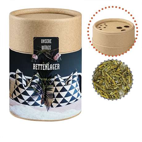 Gewürzmischung Rosmarin-Salz, ca. 90g, Kraftpapierstreuer Midi