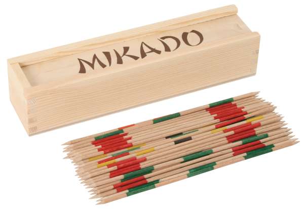 Mikado 18 cm in der Holzbox