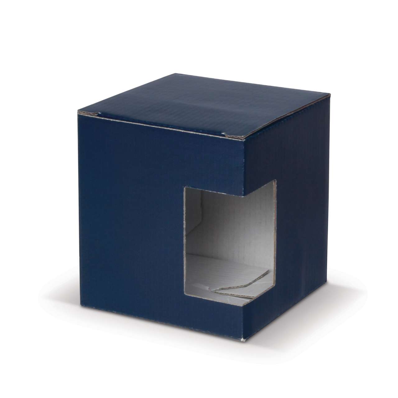 Verpackung Tassen mit Fenster