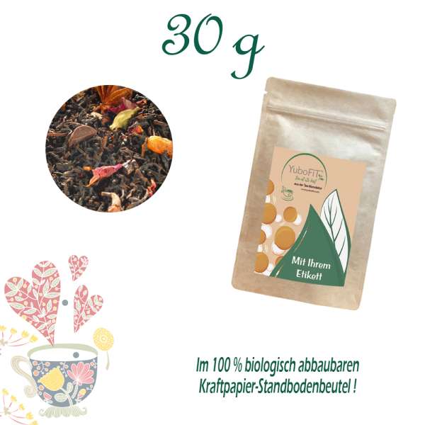 YuboFiT® Schwarzer Tee SO RUFF SO TUFF - WINTER EDITION