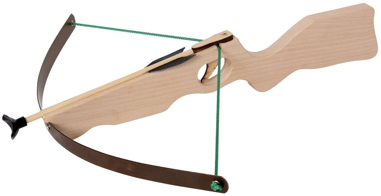 Armbrust mit 3 Pfeilen