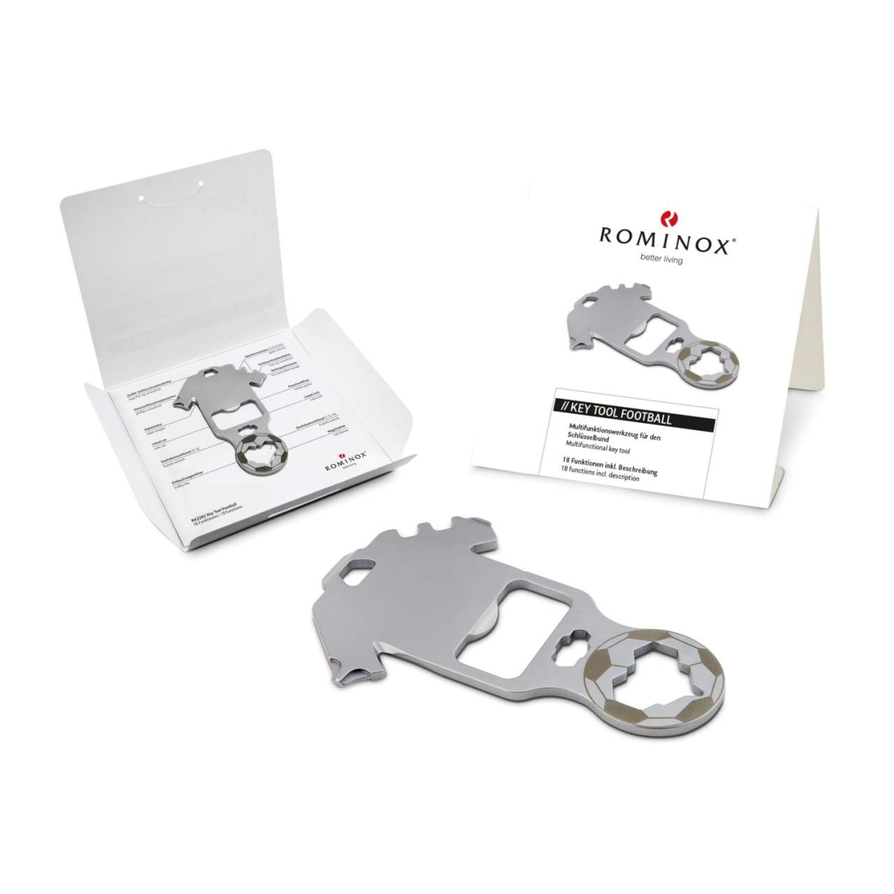 ROMINOX® Key Tool // Football - 18 Funktionen (Fußball)