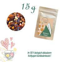 Standbodenbeutel Extra Small, Kraftpapier, Inhalt 15 g