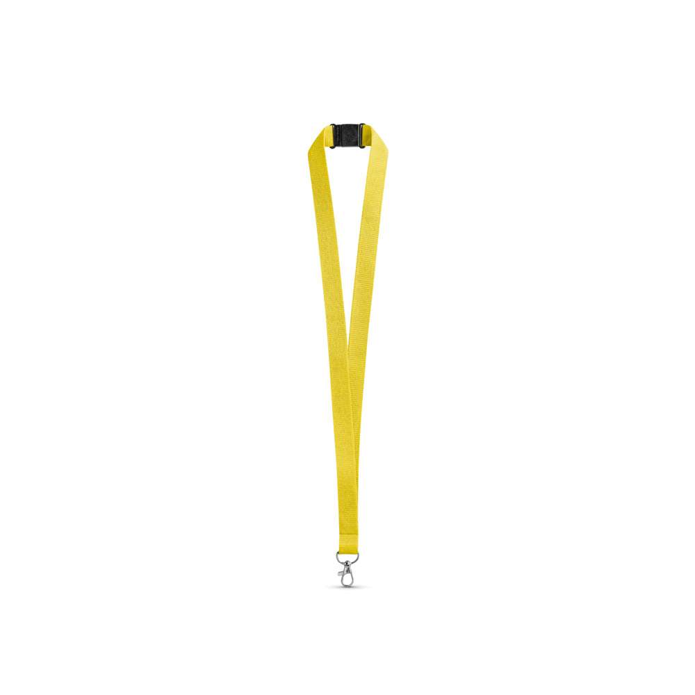 LEEDS Lanyard aus Polyester mit Sicherheitsverschluss