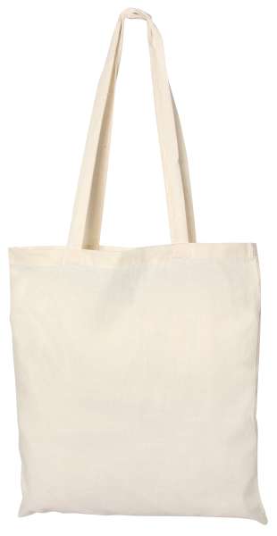 Baumwolltasche mit langen Griffen