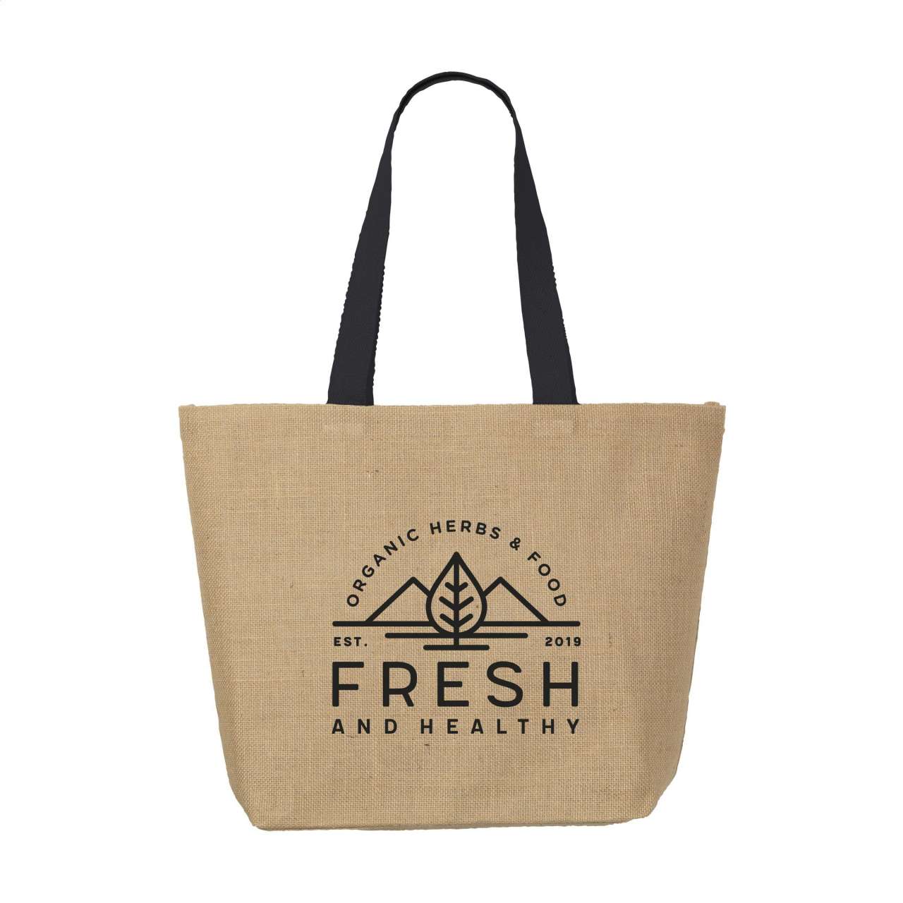 Elegance Bag Jute-Einkaufstasche