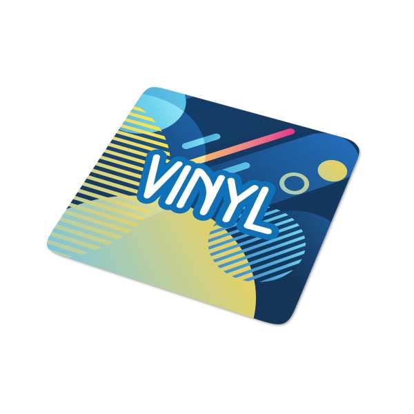 Vinyl Sticker Quadrat 10 x 10mm