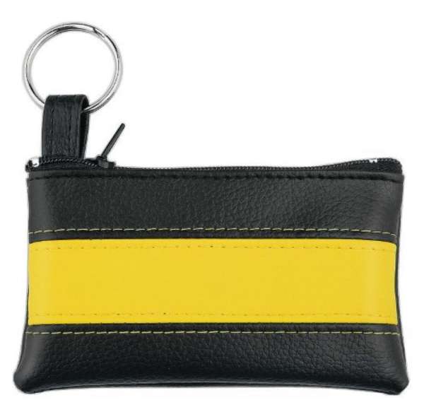 CreativDesign® Schlüsseltasche "LookPlus" schwarz / schwarz