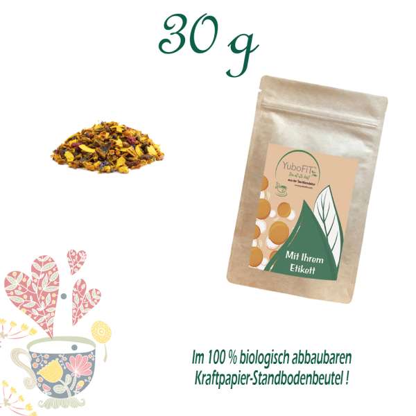 YuboFiT® Früchtetee CREAMY LEMON VITAMIN C - SUPPLEMENT