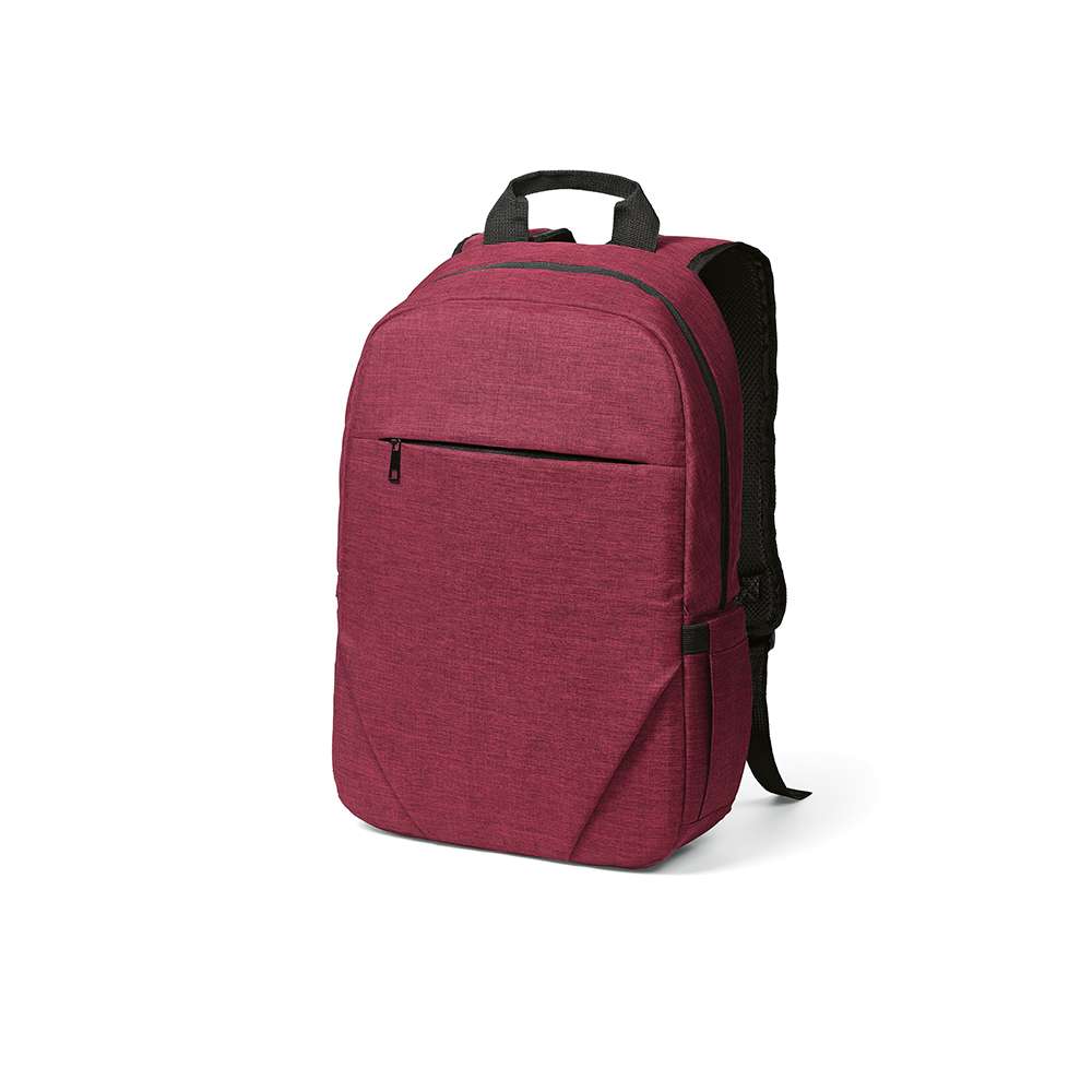 Vilnius 18L Rucksack aus rPET. Fronttasche. Laptops bis 17