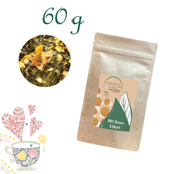 YuboFiT® Sencha Tee FOLLOW THE GREEN MASTER