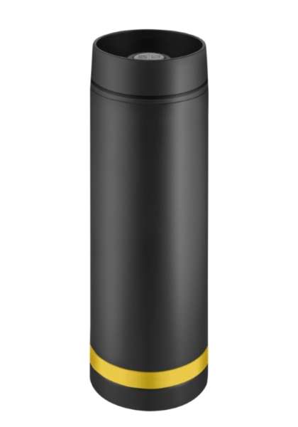 Metmaxx® Thermobecher schwarz / Ring schwarz