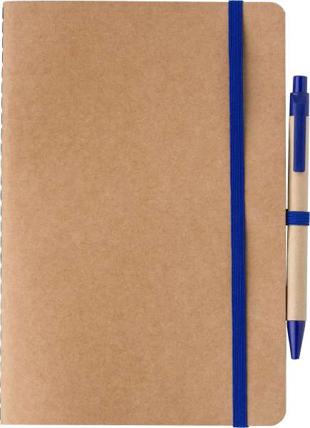 Notizbuch aus recyceltem Karton (A5) Theodore