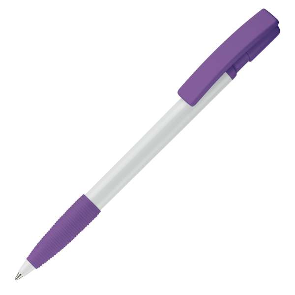 Kugelschreiber Nash Hardcolour mit Gummigriff
