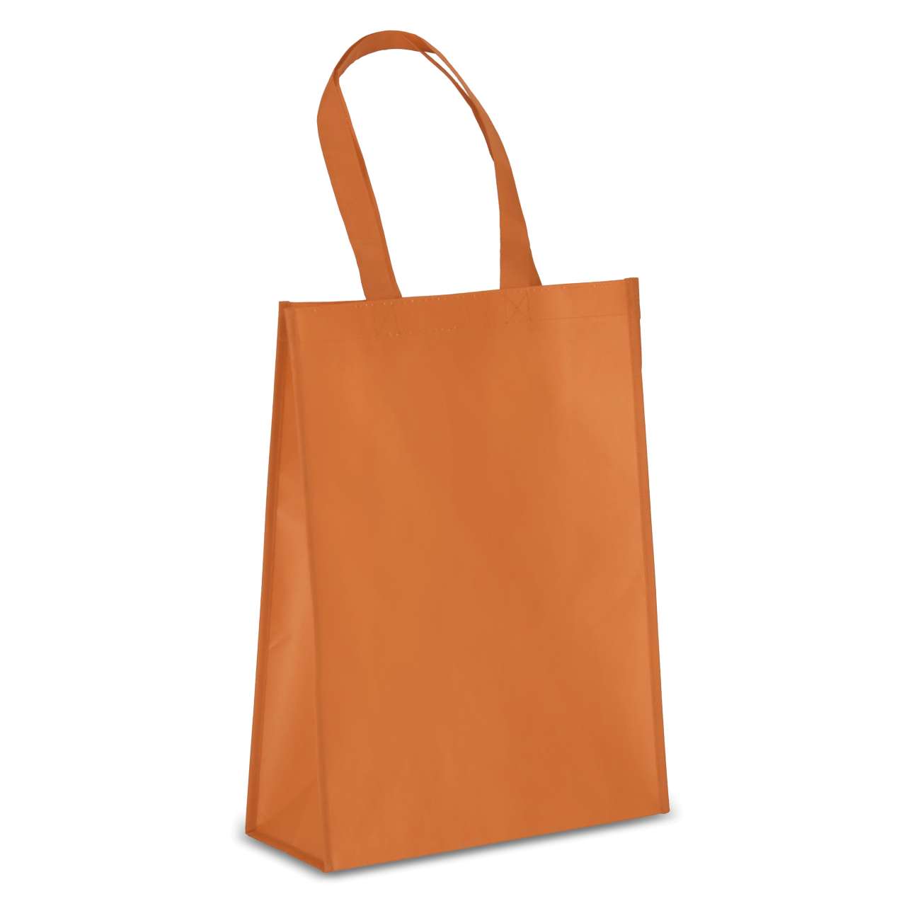R-PET Tragetasche aus laminiertem Non Woven 30 x 12 x 40cm 105g / m²