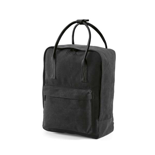 Stockholm 18L Rucksack aus recy. Baumwolle 450gsm. rPET-Tragegriffe