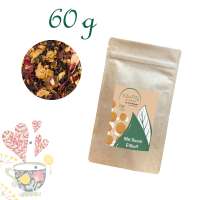 Standbodenbeutel Medium, Kraftpapier, aluminium, Inhalt 60 g