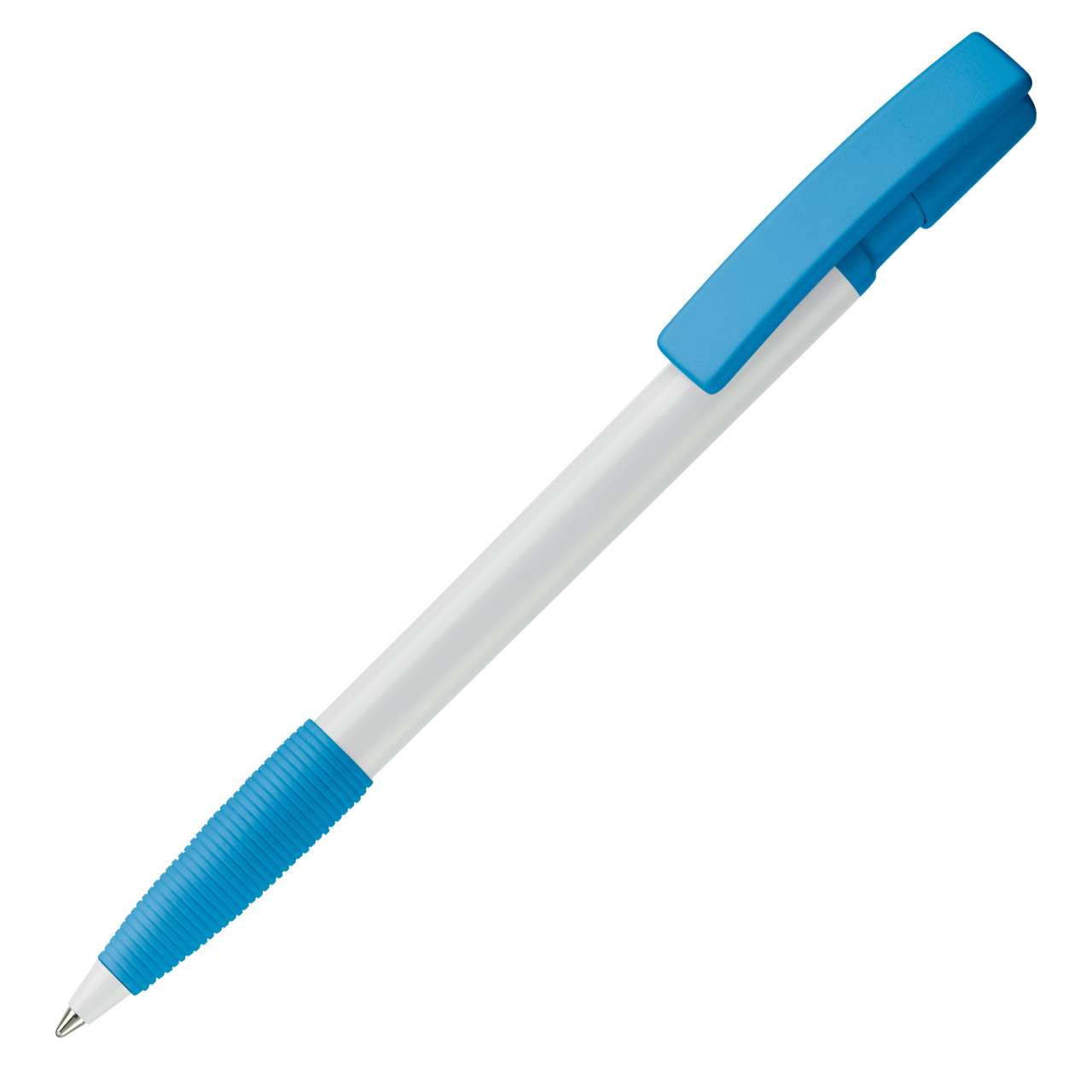 Kugelschreiber Nash Hardcolour mit Gummigriff