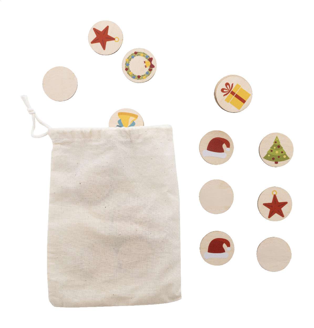 Weihnachts-Memory-Spiel Junoppi