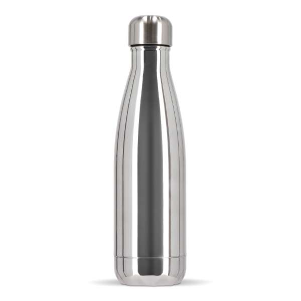 Sagaform Nils Stahlflasche Chrom 500 ml