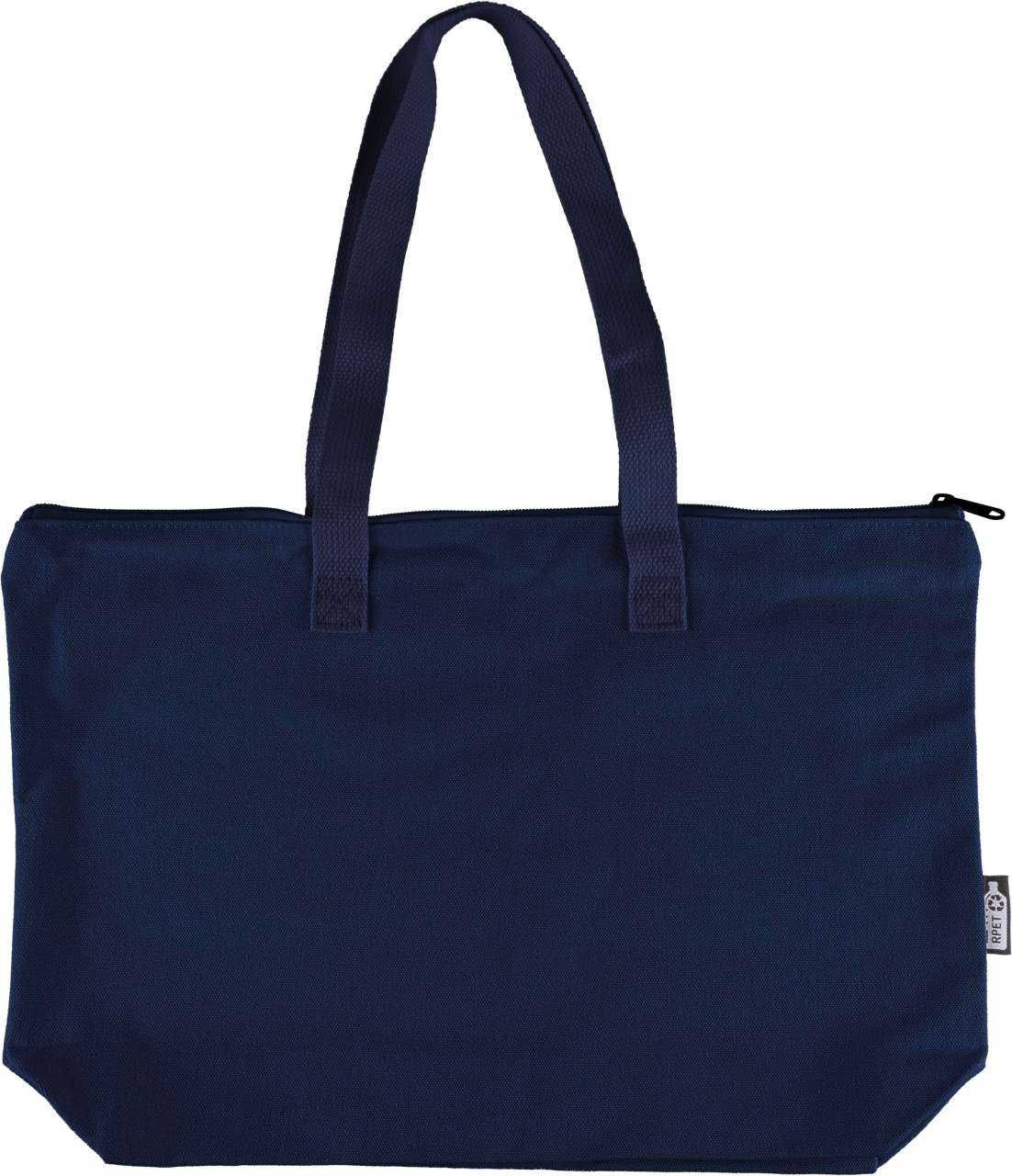Tragetasche aus recyceltem Polycotton (330 g / m2) Malina