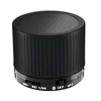 Lautsprecher schwarz, Gitter schwarz, Hülle schwarz