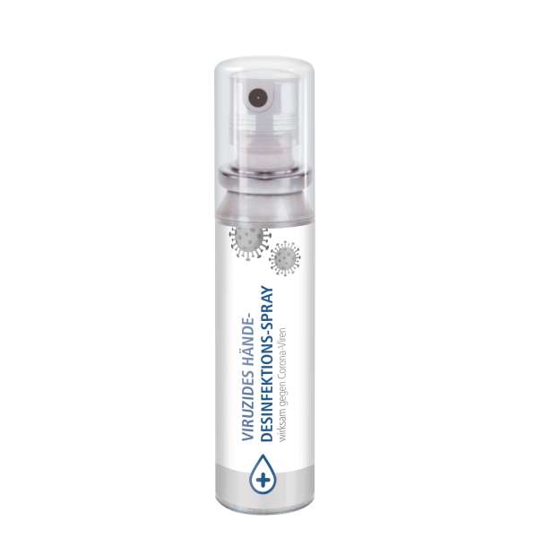 20 ml Pocket Spray - Hände-Desinfektionsspray (DIN EN 1500) - Label