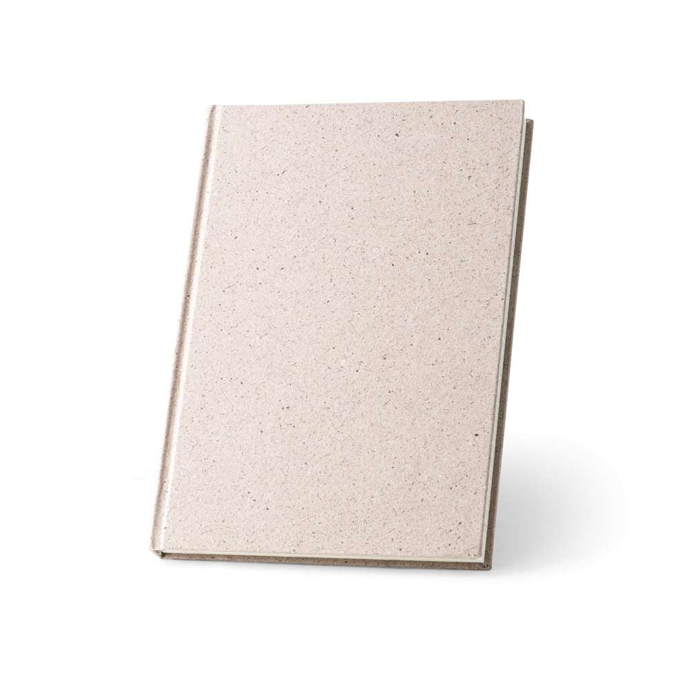 ORGANIC RIGID Notizbuch A5 mit Hardcover aus Elefantendung (80%)