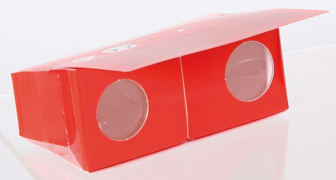 Schau genau Faltfernglas, sortiert