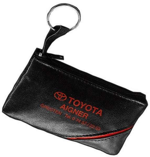 CreativDesign® Schlüsseltasche "CD" schwarz /