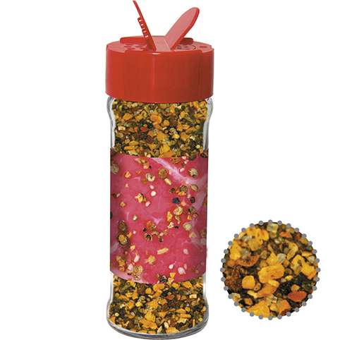 Gewürzmischung Steak Pfeffer, ca. 55g, Glas mit Streuaufsatz