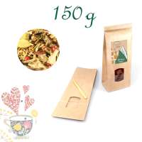 Blockbodenbeutel Medium, Kraftpapier, Inhalt 150 g