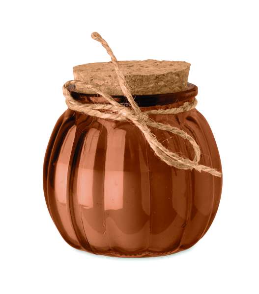 Kerze aus Pflanzenwachs PUMKIN