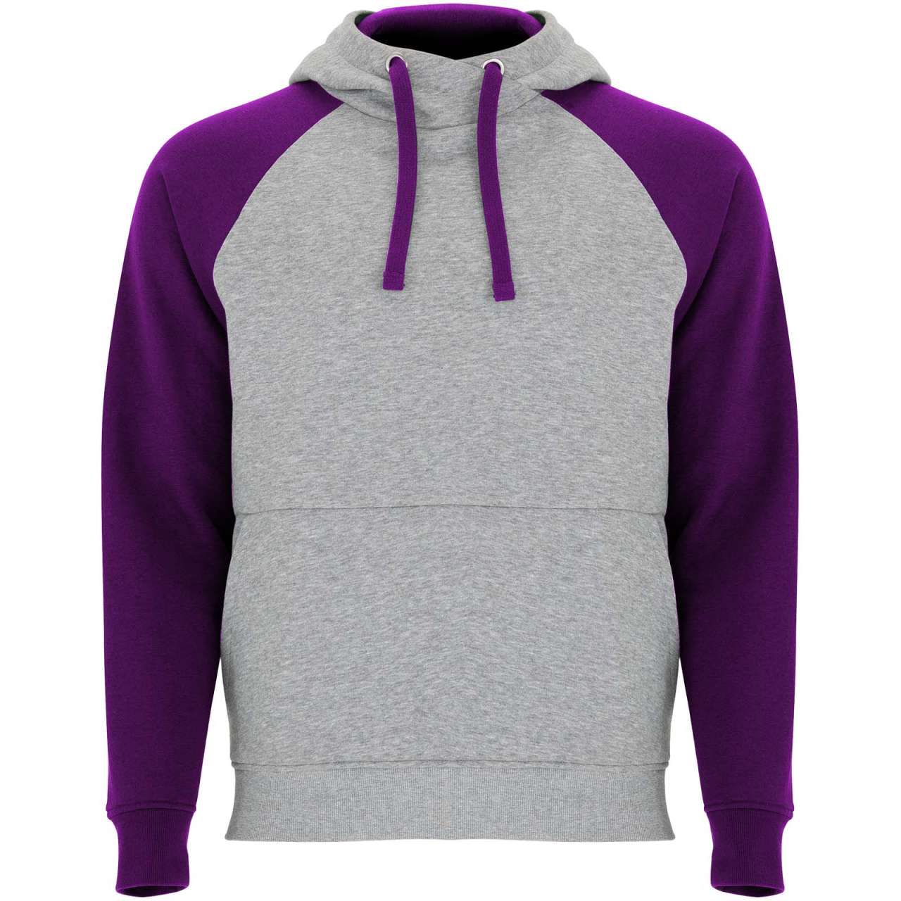 Badet zweifarbiger Kapuzenpullover Unisex