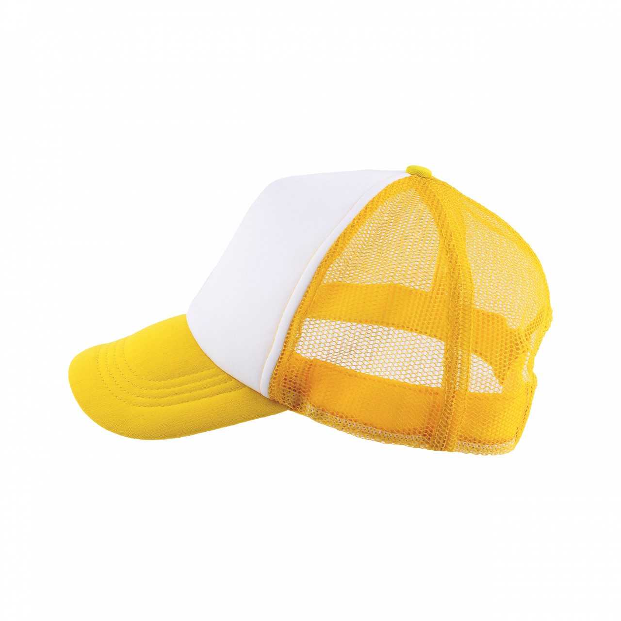 Trucker Cap 5 Panel Cap mit Kunststoffverschluss