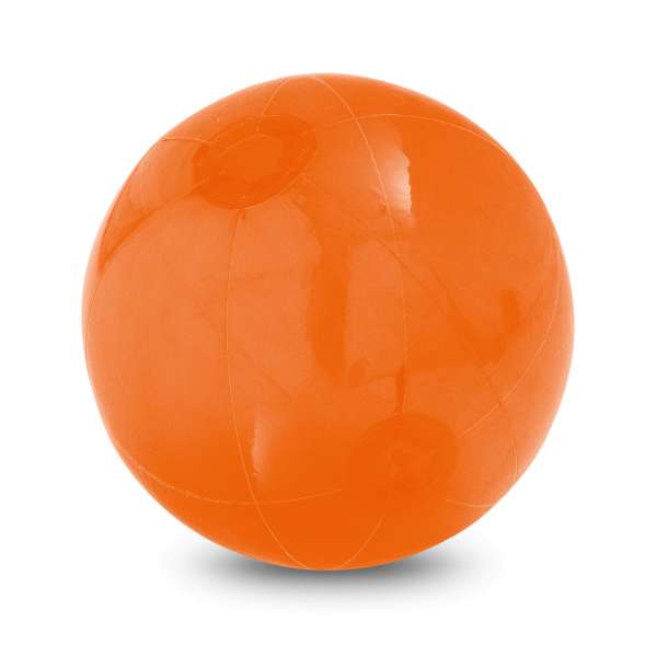 PECONIC Strandball aufblasbar aus lichtdurchlässigem PVC