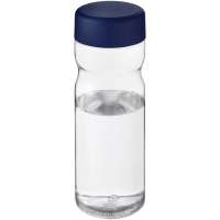 Transparent, blau