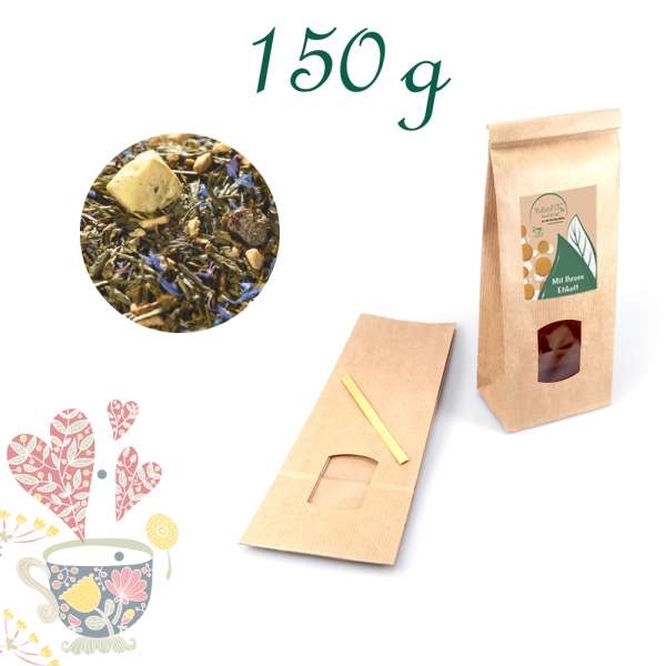 YuboFiT® Grüner Tee Sencha APPLE PIE MARZIPAN