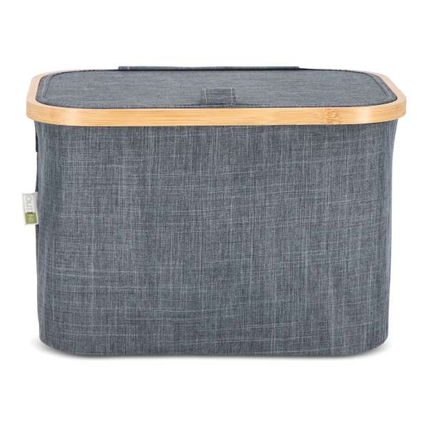 InSideOut faltbarer Korb mit Deckel Sogne 38 x 26 x 25cm rPET
