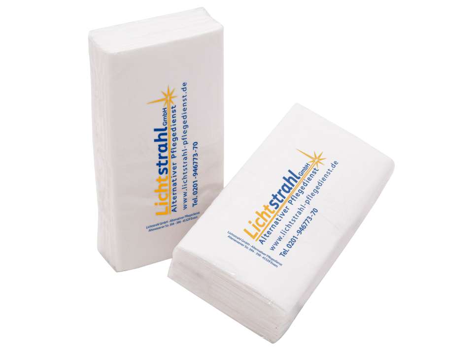 Taschentücher Classic mit Tampondruck