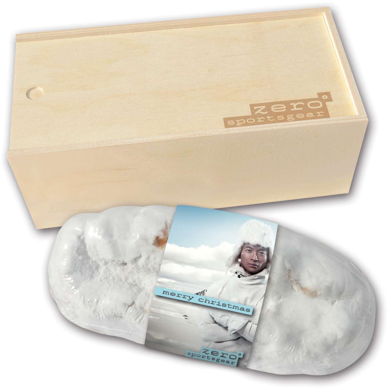 Stollen individuell in Holzkiste