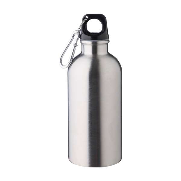Einwandige Flasche aus recyceltem Edelstahl (400 ml) Sable