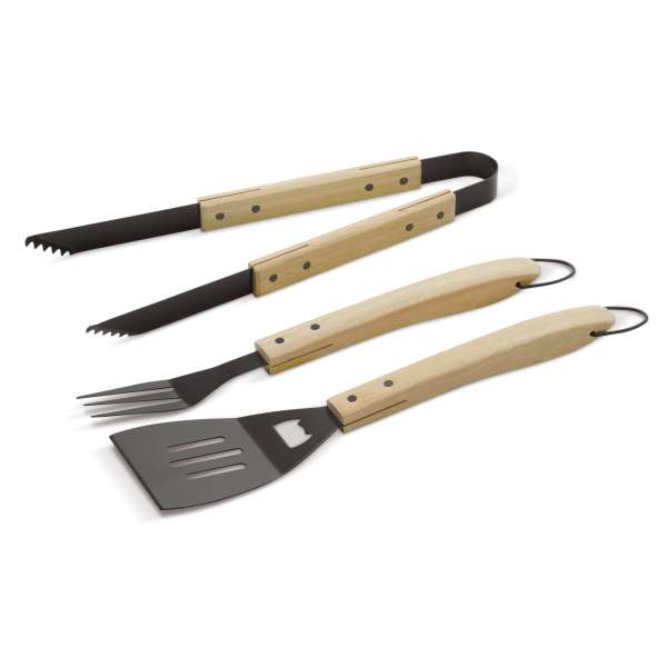 Grillset, Holzoptik
