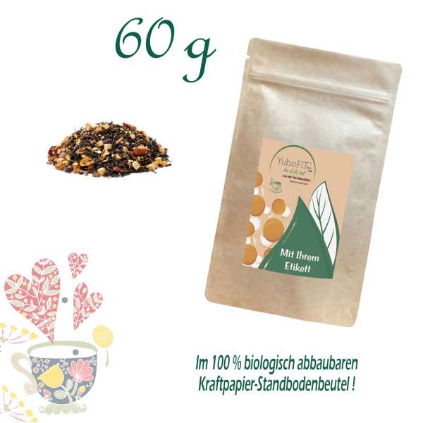 YuboFiT® Schwarzer Tee OATMEAL SMASH