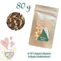 Standbodenbeutel Medium Plus, Kraftpapier, aluminiumfrei, Inhalt 80 g