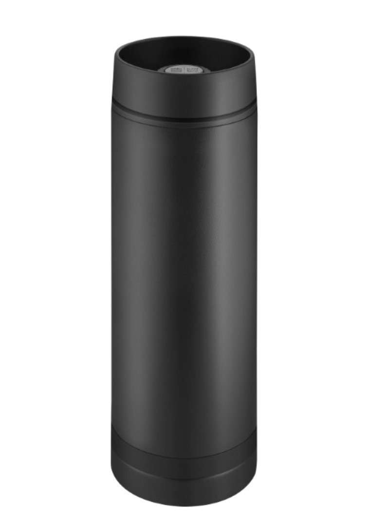 Metmaxx® Thermobecher schwarz / Ring schwarz