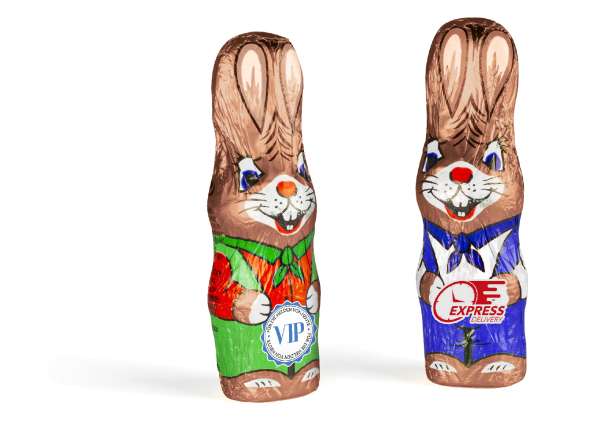 Schoko Osterhase individuell